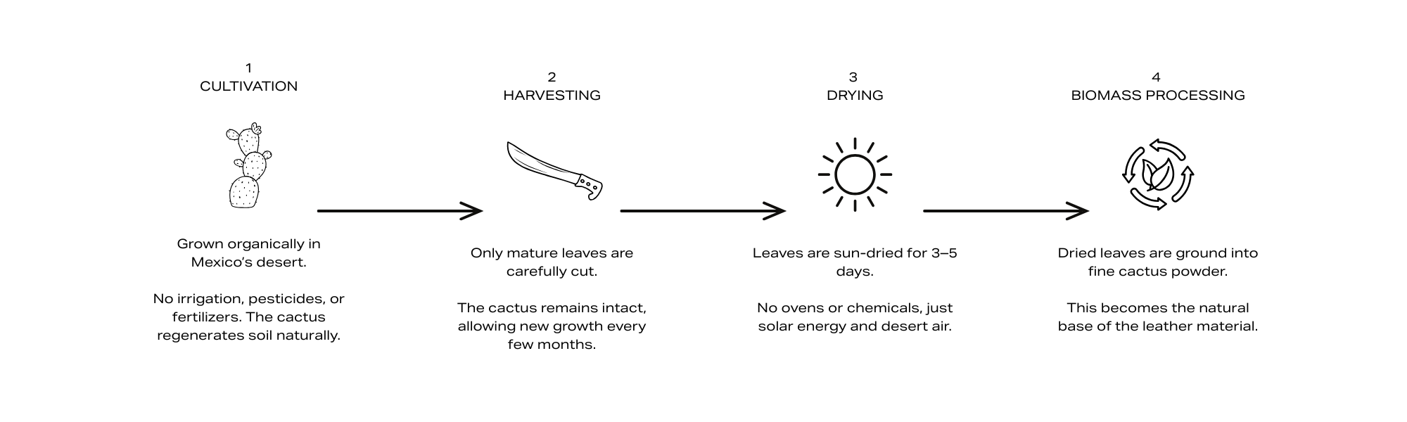 Material process diagram